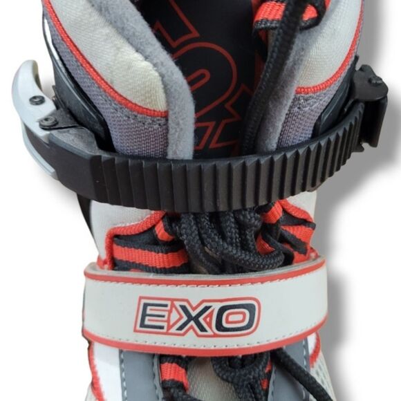 K2 EXO Inline Skates Size 11 Men's K2 EXO 108007 ABEC 5 Bearings 78mm/80a Wheels - Picture 8 of 14